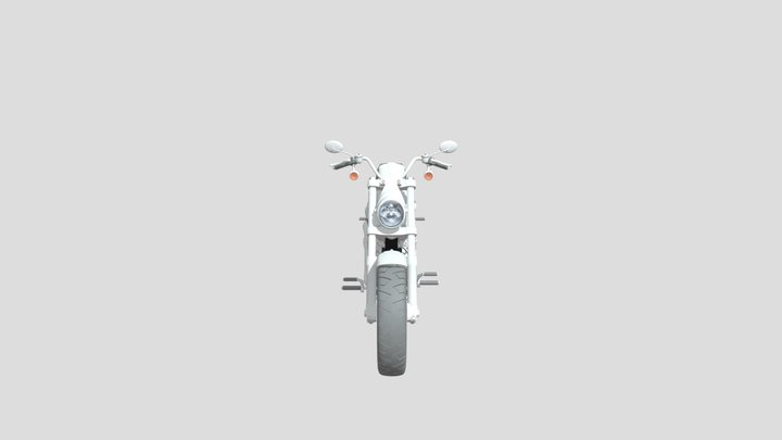 Harley_ Davidson_ Motorcycle 3D Model