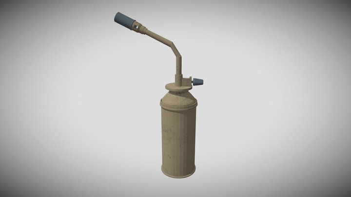Gas burner 3D Model