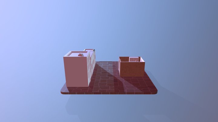 Textured_store_01 3D Model