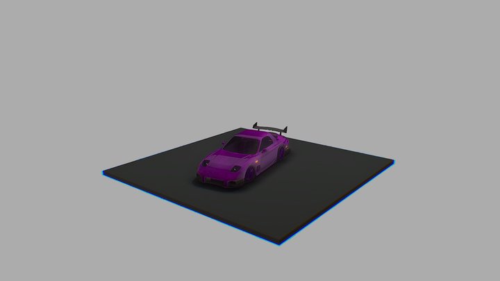 Mazda RX-7 3D Model