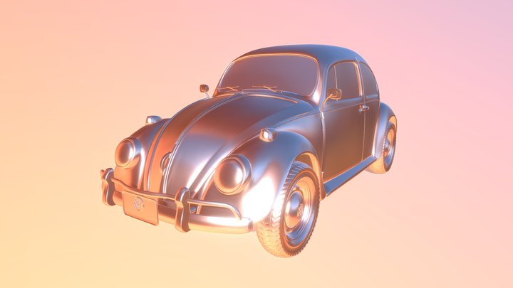 Volkswagen Beetle 3D Model