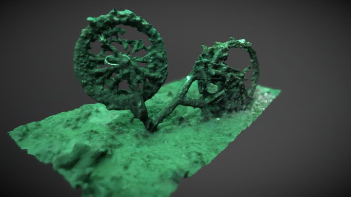 Bicycle Eckernförde harbour 3D Model