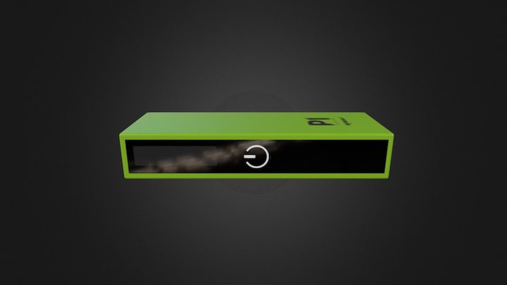 激光尺 3D Model