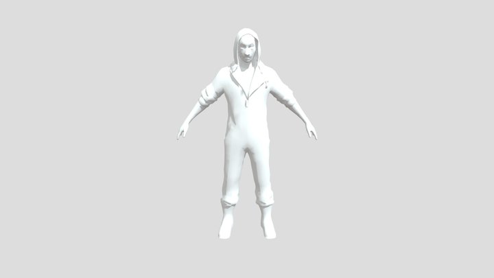 Bank Robber 3D Model