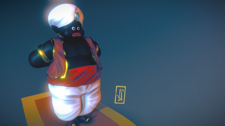 Mr Popo - 3D model by josefernando.qv [9e0296c] - Sketchfab