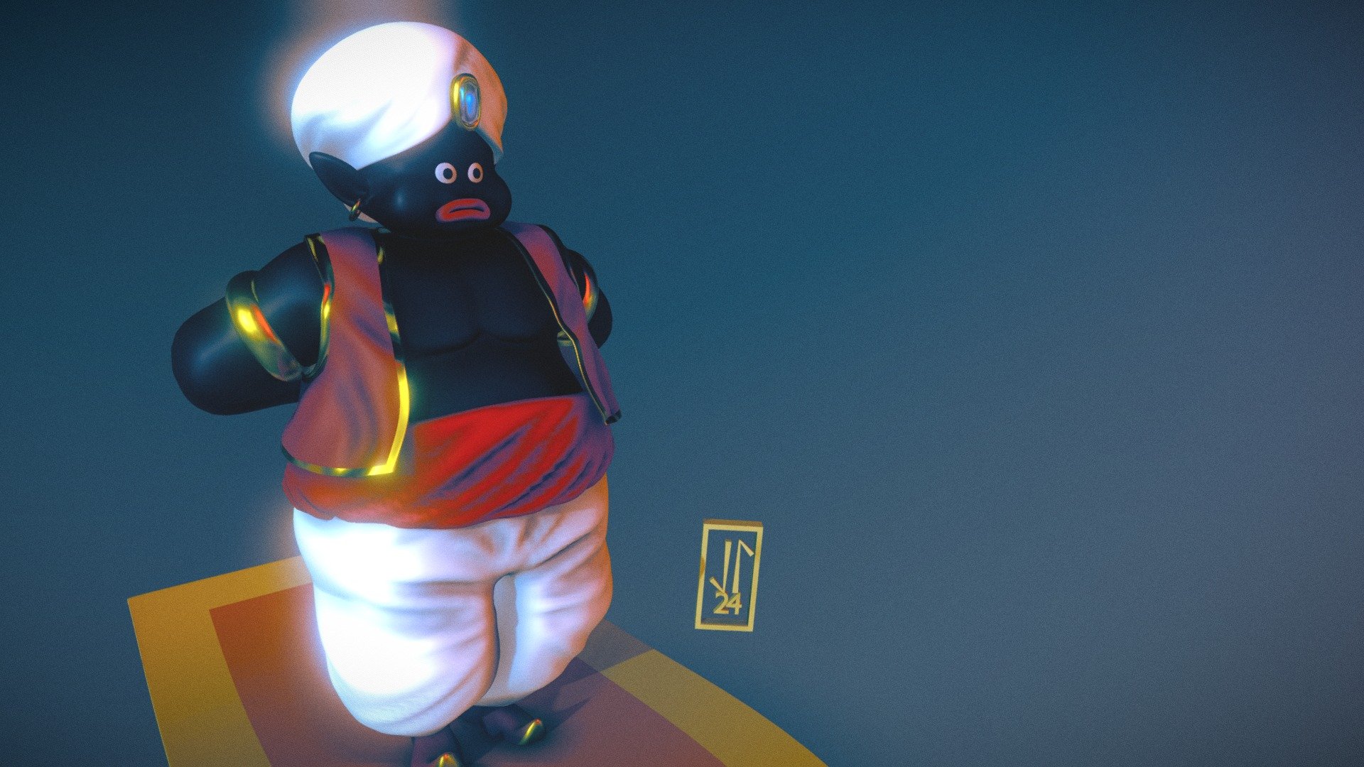 Mr Popo - 3D model by josefernando.qv (@josefernando.qv) [9e0296c]