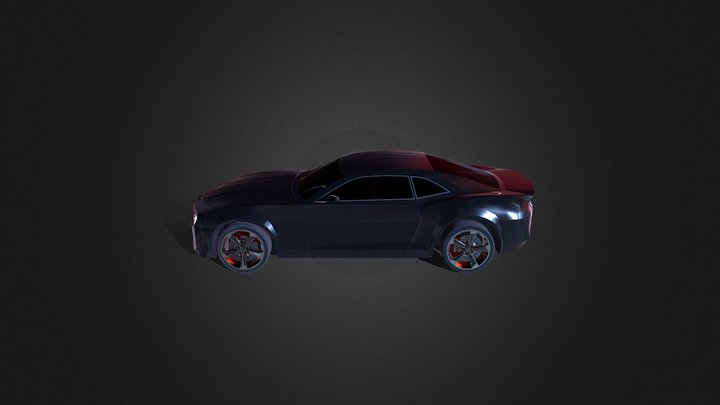Chevrolet Camaro 2009 3D Model