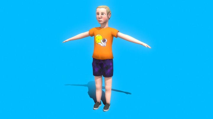 Boy 3D Model