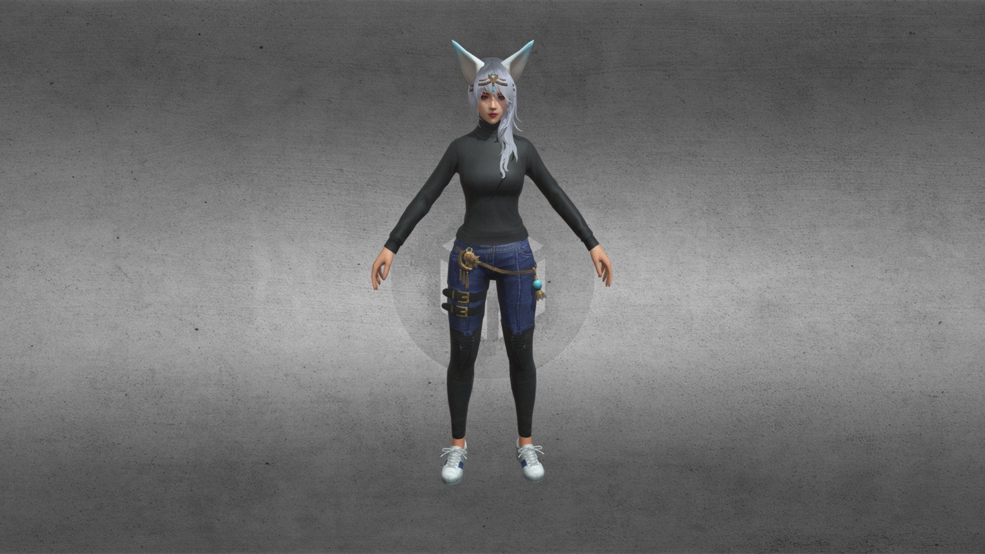 freefire new female 3d model by pace gaming
