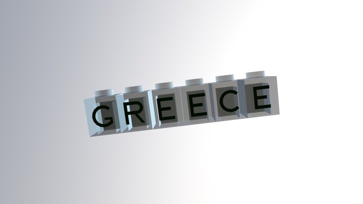 Xarism07 Greece-lego 3D Model
