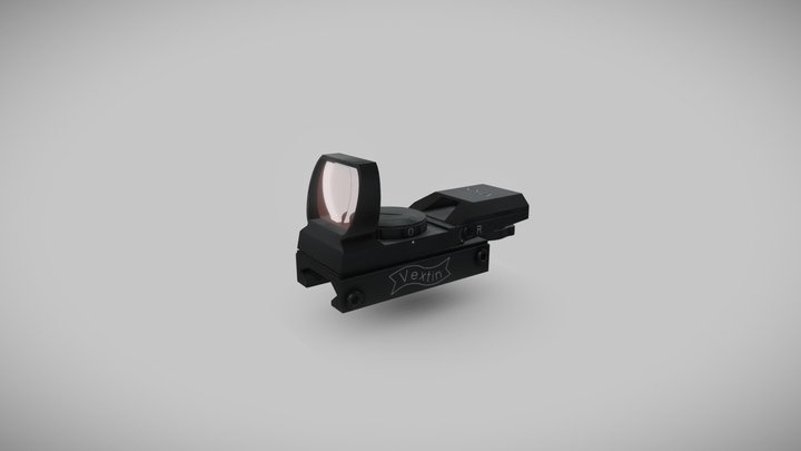 Walther MRS Reflex Sight 3D Model