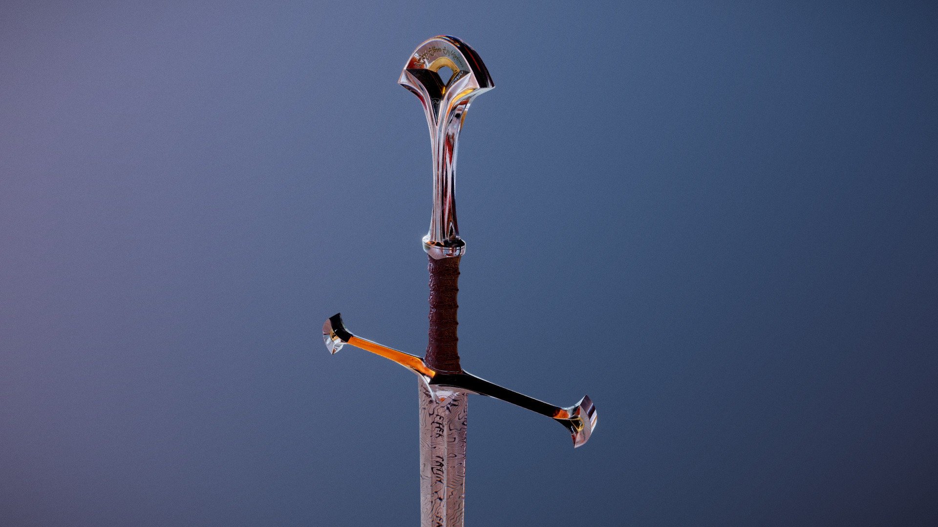 The Lord of the Rings - Anduril sword