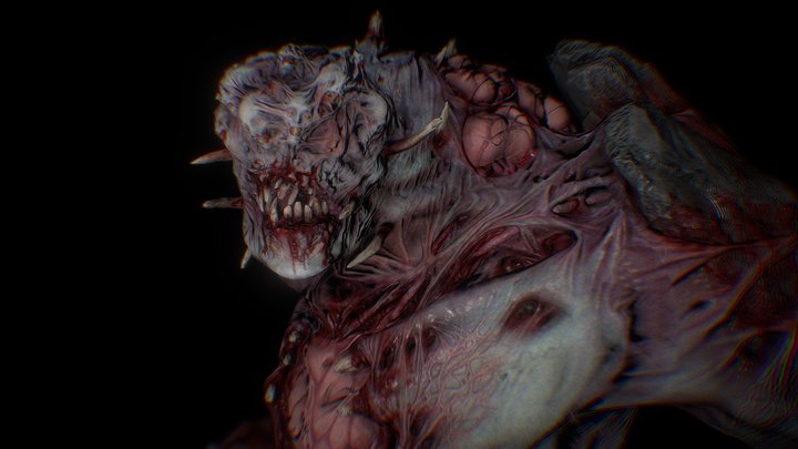 Ogre Back 4 Blood 3D Model