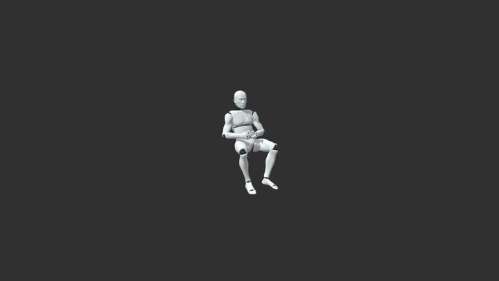 Plays_a_console 3D Model