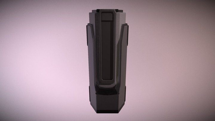 Grenade Sci fi 3D Model