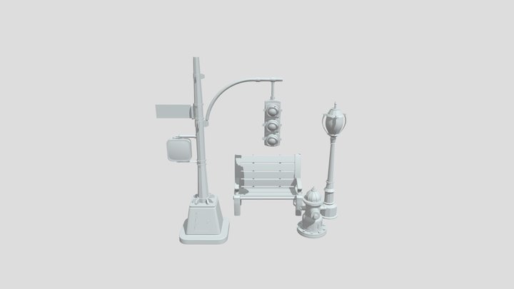 Street 3D Model