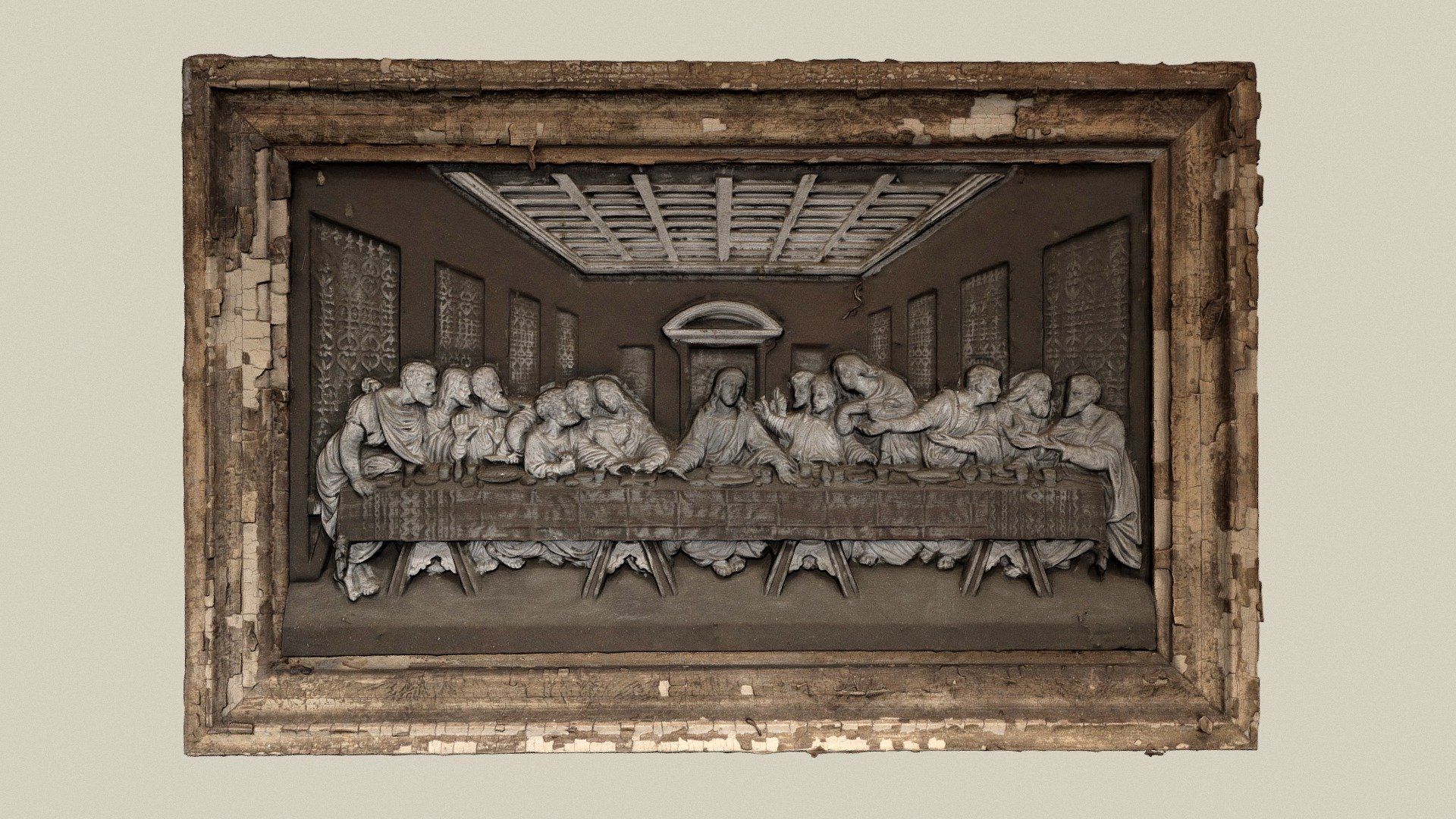 Abendmahl Jesu — Sketchfab embed 3D viewer