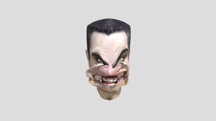 Gman expresion 1 3D Model