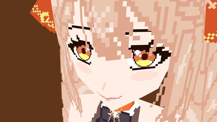 Ebiko (VTuber) 3D Model