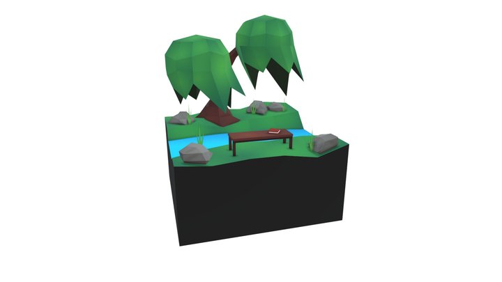River 3D Model