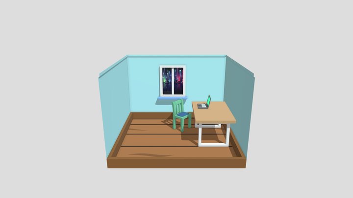 3D Styleframe Room 2 V3 3D Model