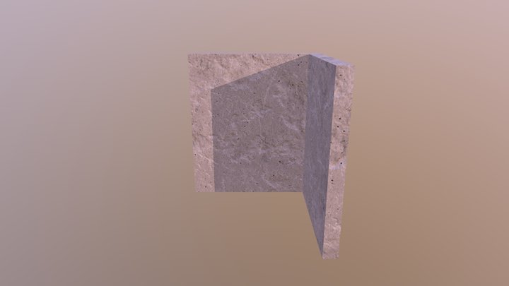 right corner 3D Model
