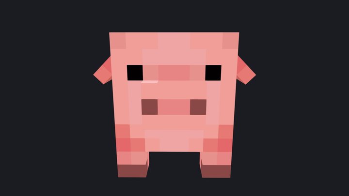 Baby Piglet 3D Model