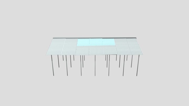 Estrucura Metalica_c4d 3D Model