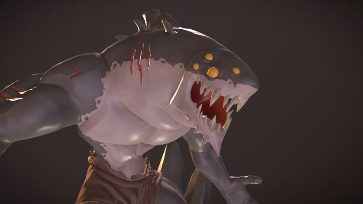 Hár - Stylized Creation Exam 3D Model