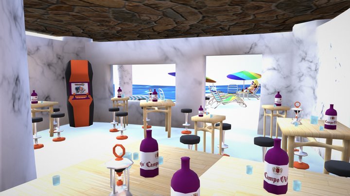 P3 - Diorama + Model 3D Model