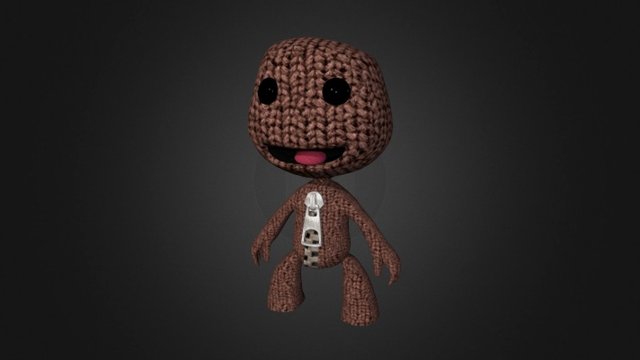 LittleBigPlanet Sackboy 3D Model
