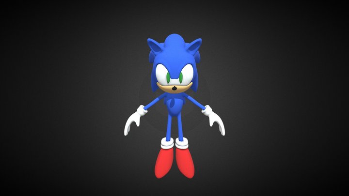 Sonic_HP 3D Model