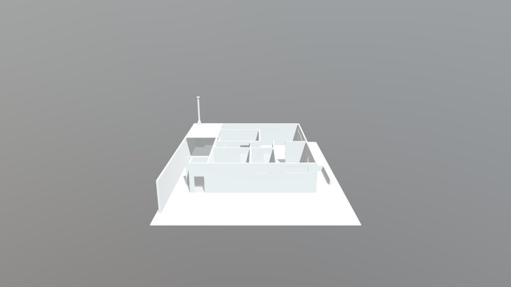 Projeto Sauna Circulo Miltar preliminar 3D Model