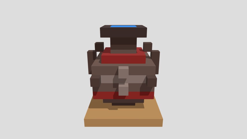 Water Jar - Voxel 32x32