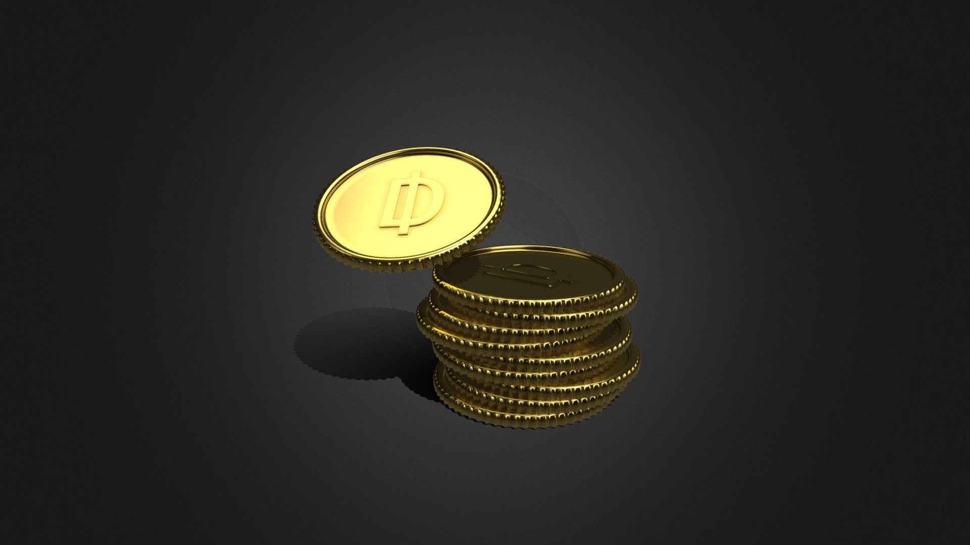 Ohm Coins — Sketchfab embed 3D viewer