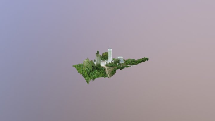 Bais Lighthouse 3D Model