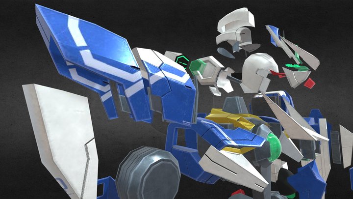 OO Qan[t] Full Saber  [ForDraw] 3D Model