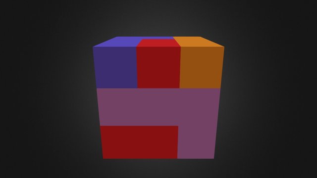 My Puzzle Block Assembly 3D Model