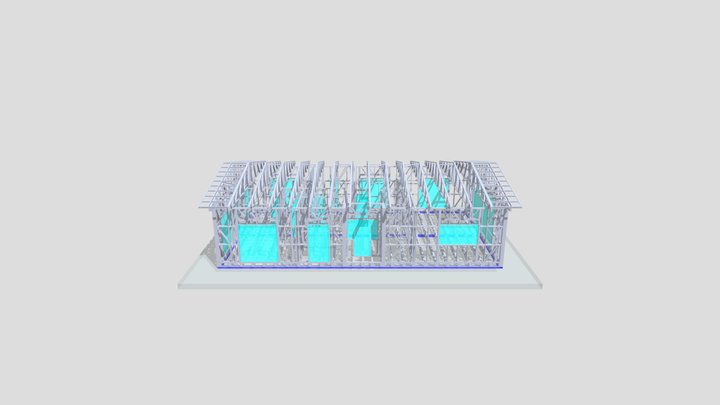 012 House 15x9 3D Model