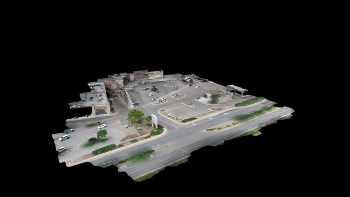 De Vargas Parking Lot 3D Model
