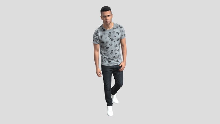 Monochrome Street Style – Modelo 3D gratuito STL