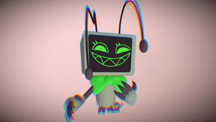 Twisted Vee Old Design (Dandys World) 3D Model