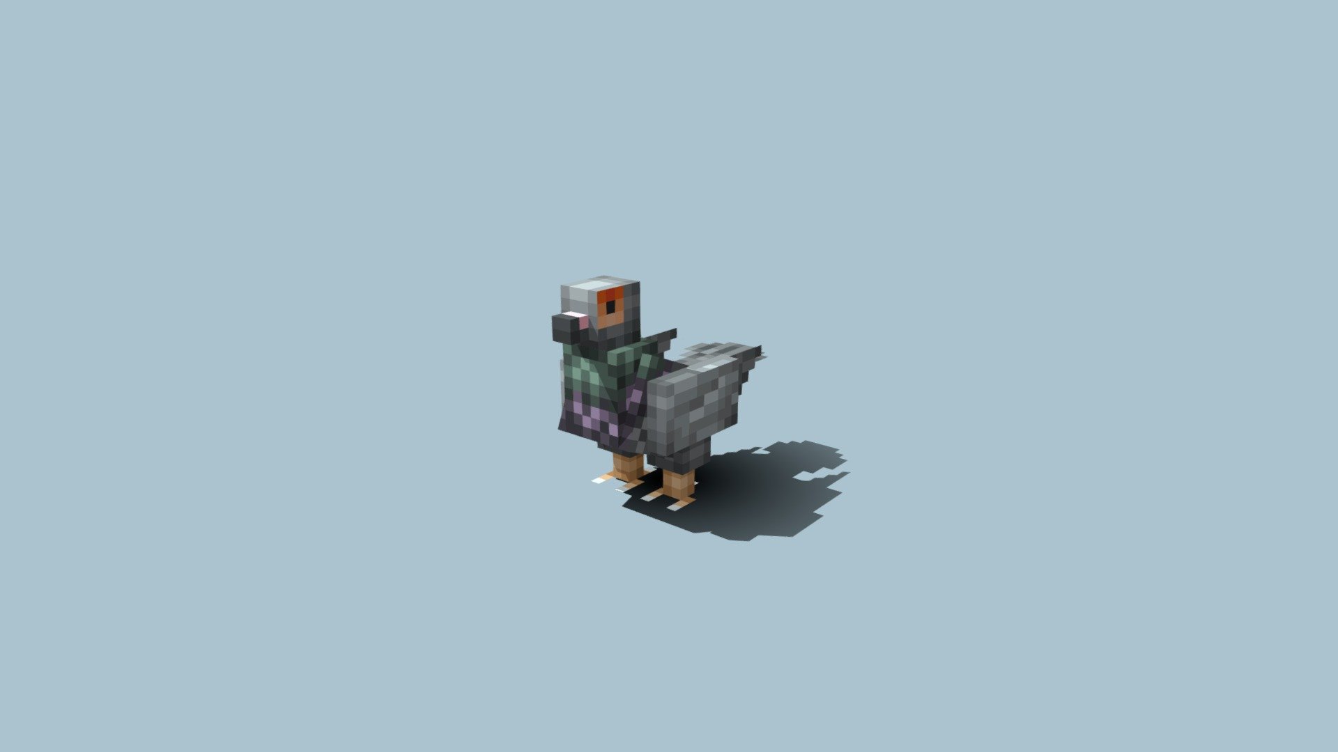pigeon - 3D model by 어린작 young_work (@youngwork) [9e1c26b] - Sketchfab