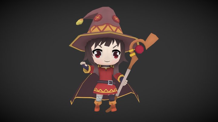 Megumin 3D Model