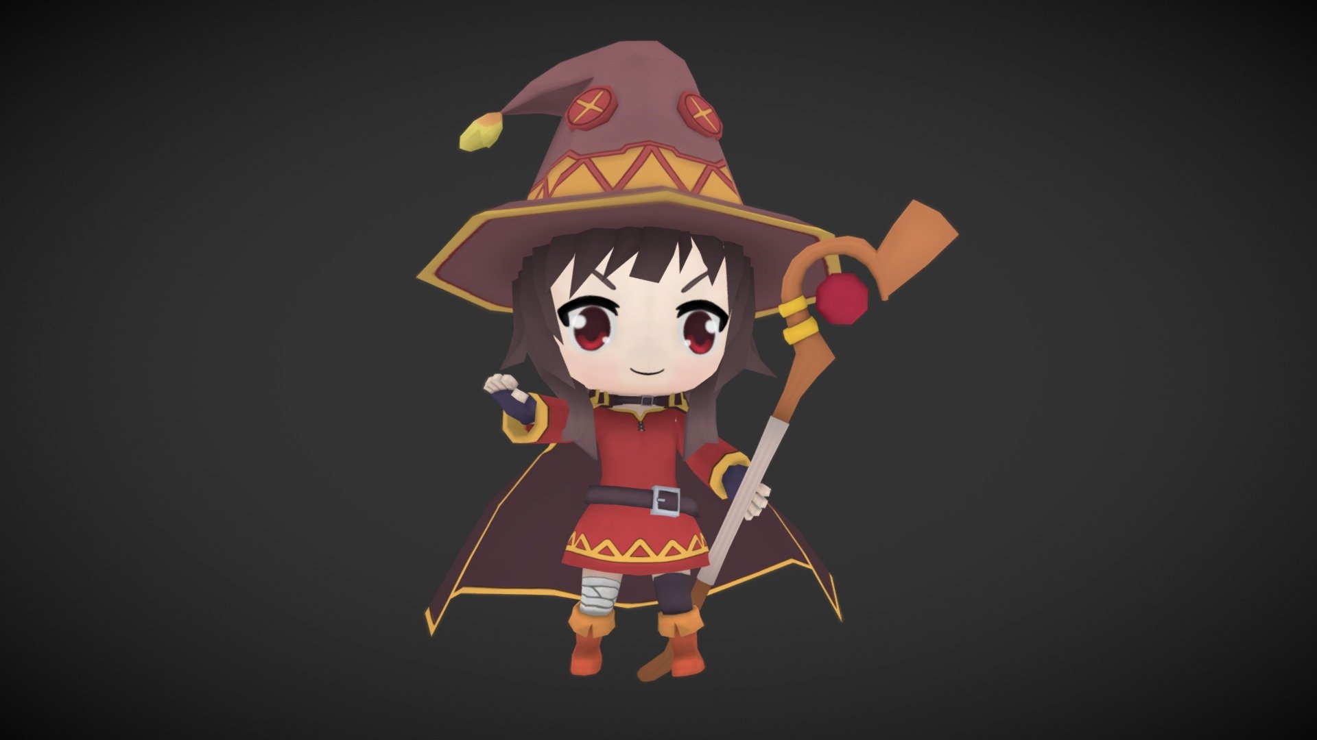 Megumin steam profile design фото 59