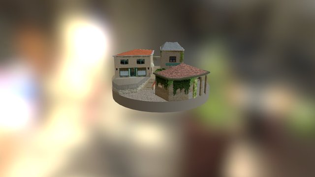 City Scene Perugia 3D Model