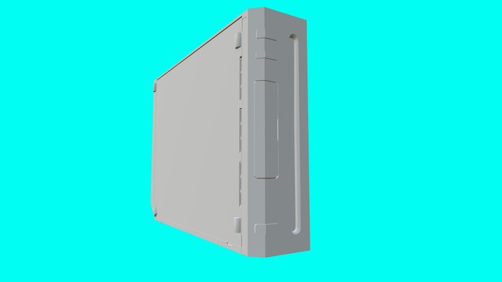 Needlessly detailed Nintendo Wii 3D Model