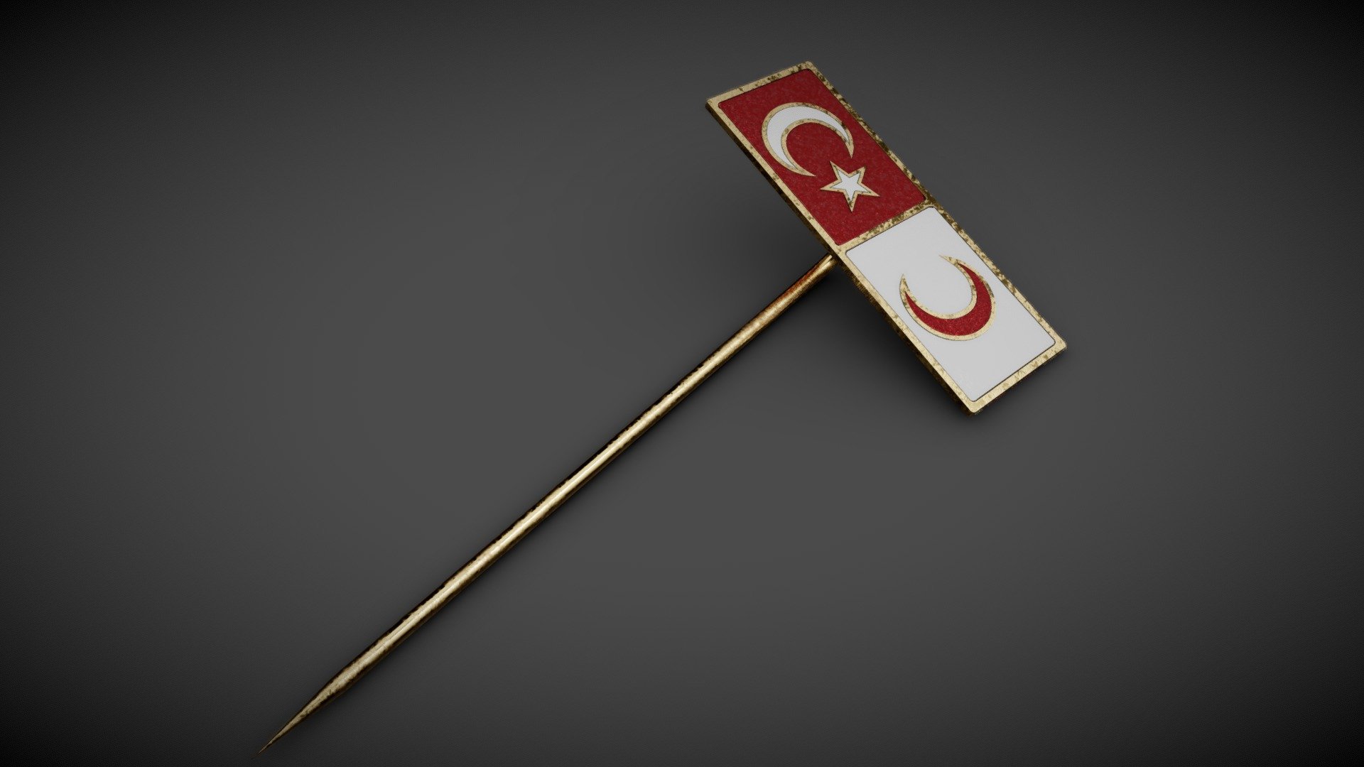 First use of Red Crescent as an emblem