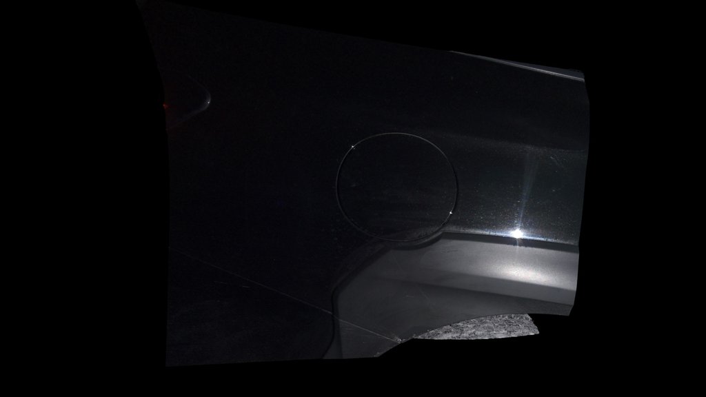 Car door and gas cap