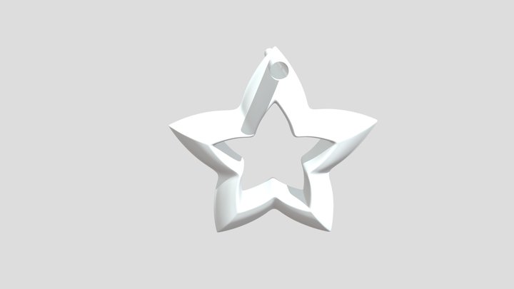 Starlight Keychain 3D Model